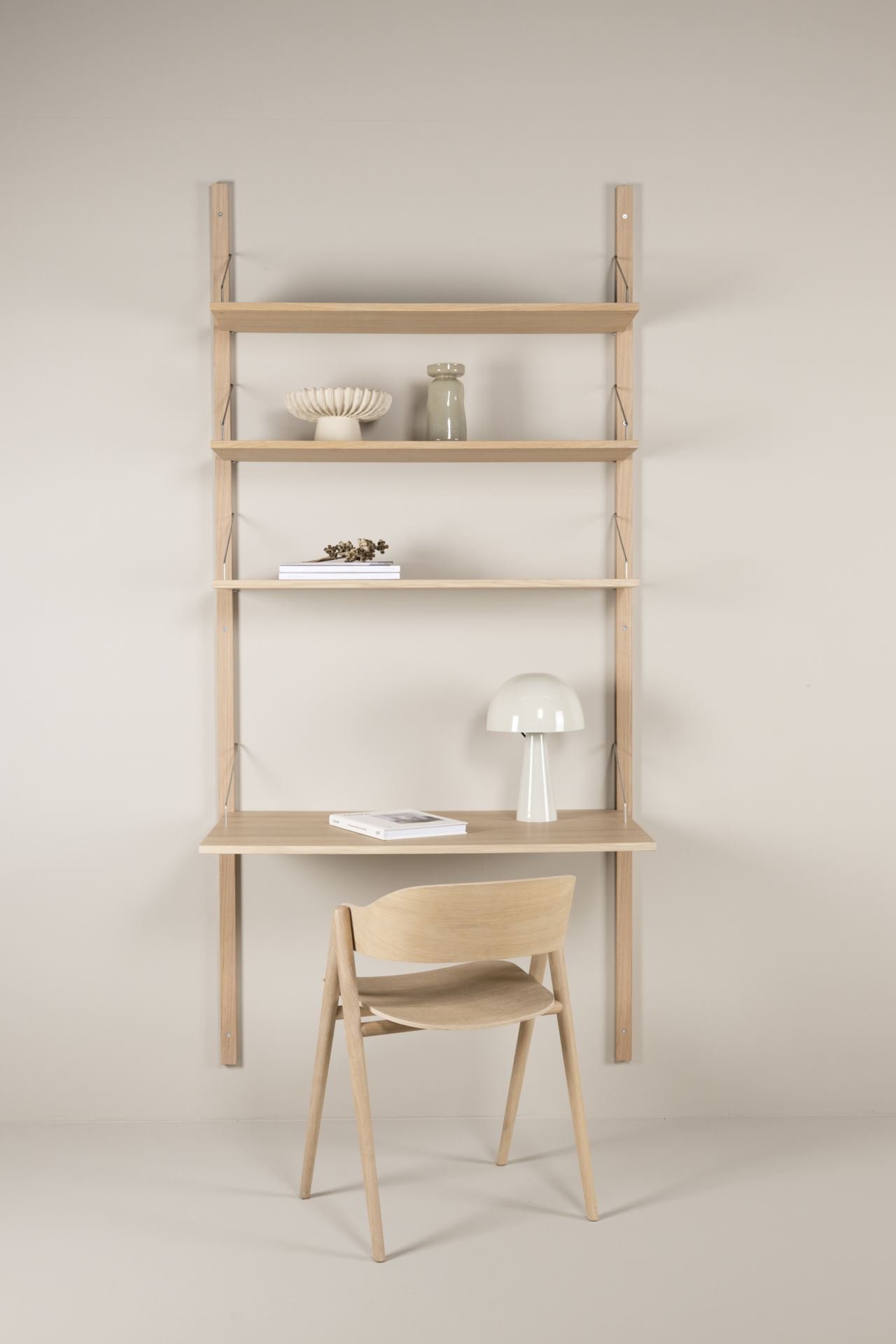 Hylly-yhdistelmä 3 luonnonväri - 2