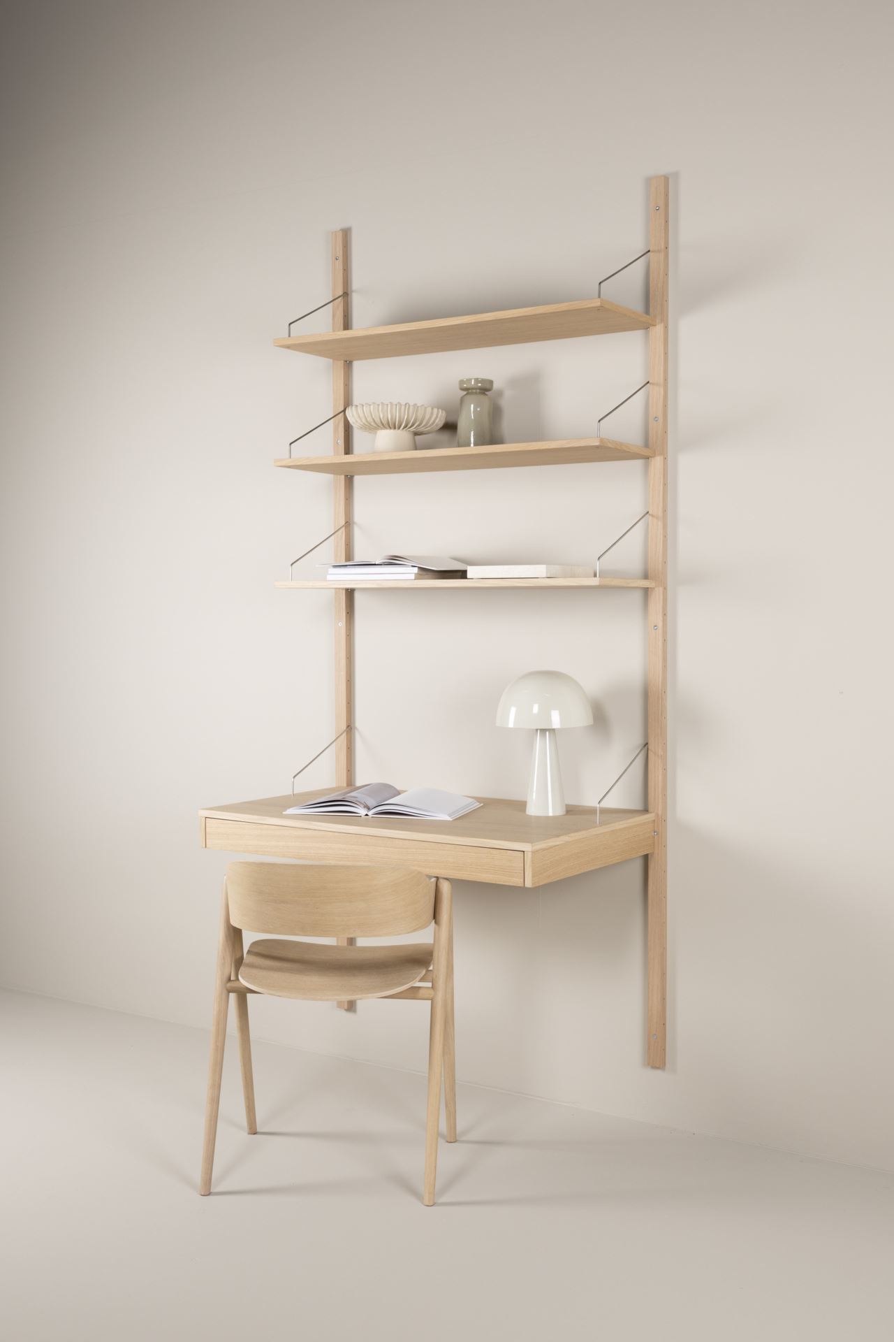 Hylly-yhdistelmä 3 luonnonväri - 3
