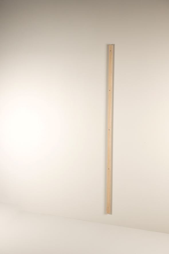 Seinäteline pitkä luonnonväri - 4x220x2,5 cm luonnonväri - 1