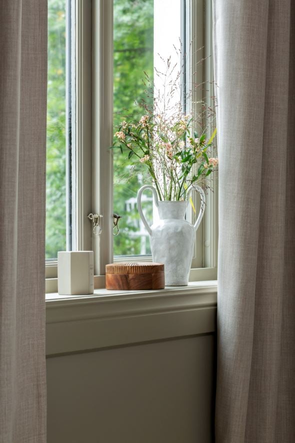 Pimentävä verho beige - 2