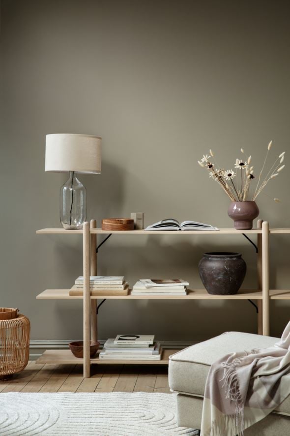 Hylly viilu matala luonnonväri - 3