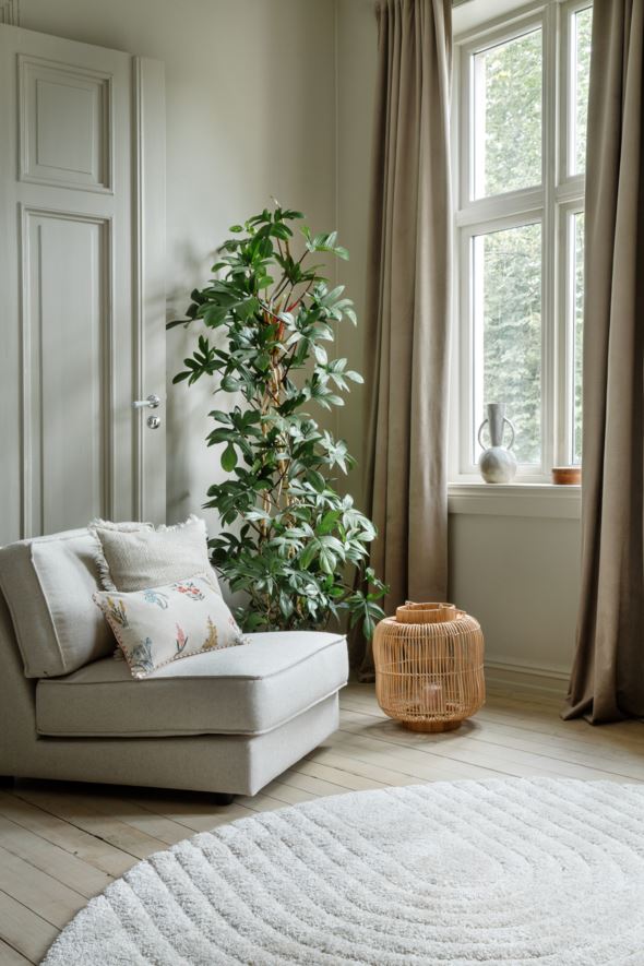 Nojatuolin irtopäällinen luonnonväri - 2