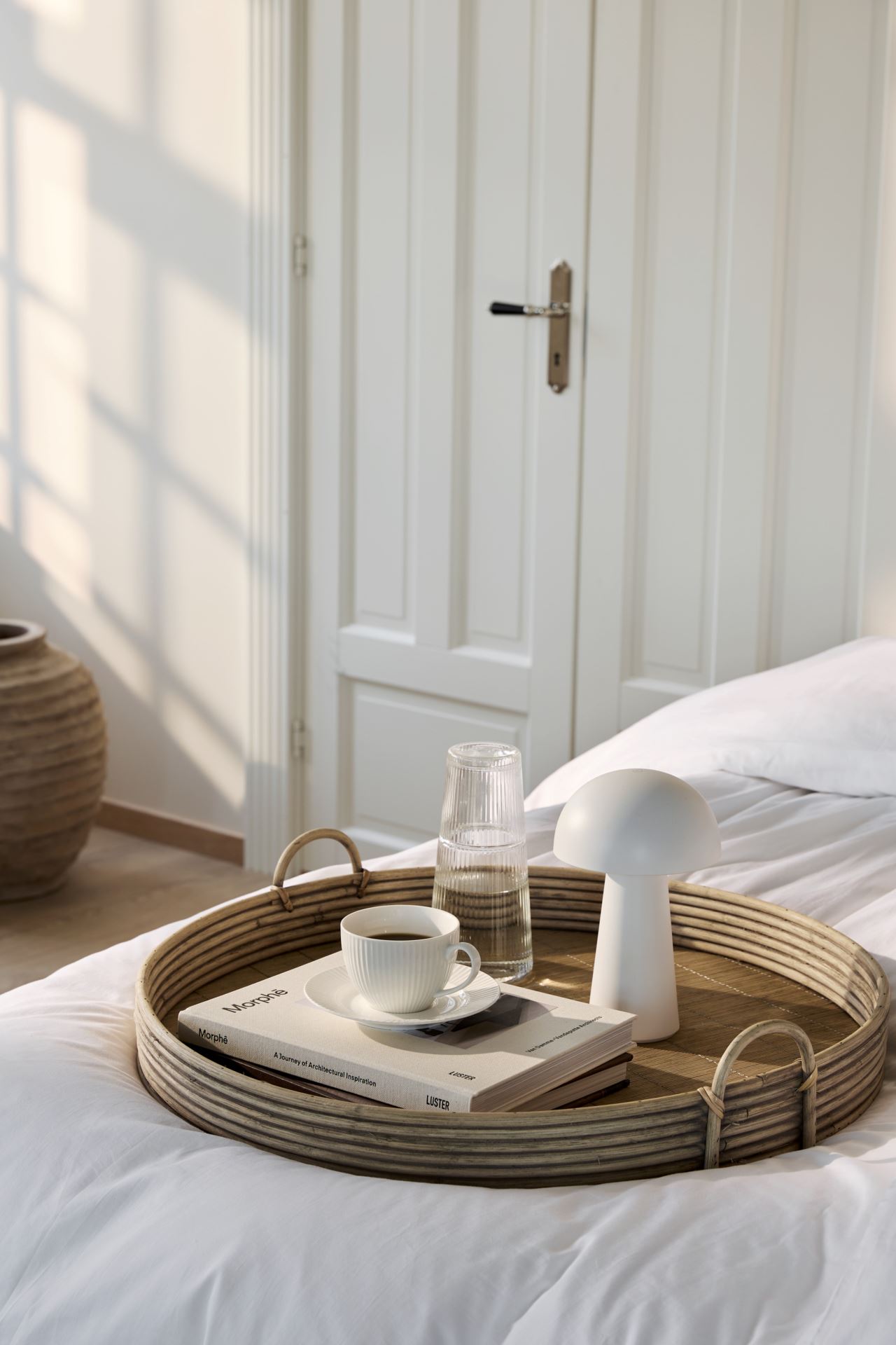 Ladattava pöytävalaisin valkoinen - 2