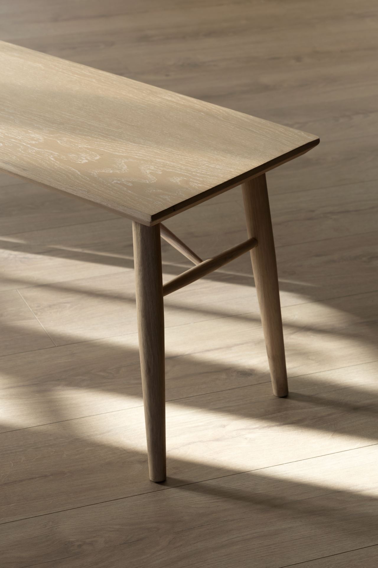 Ruokapöydän penkki luonnonväri - 12