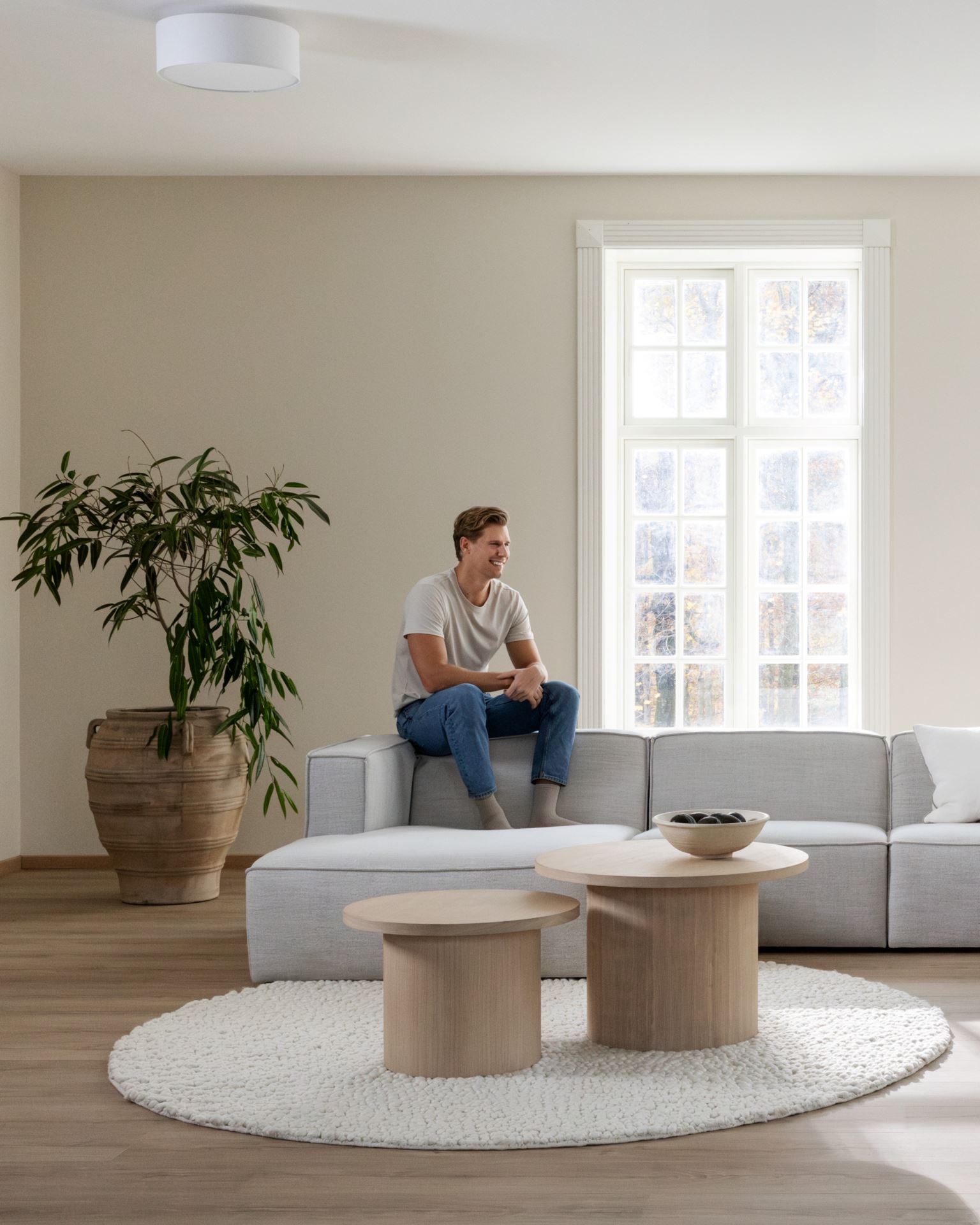 Moduulisohvaosa divaani vasen luonnonväri - 12