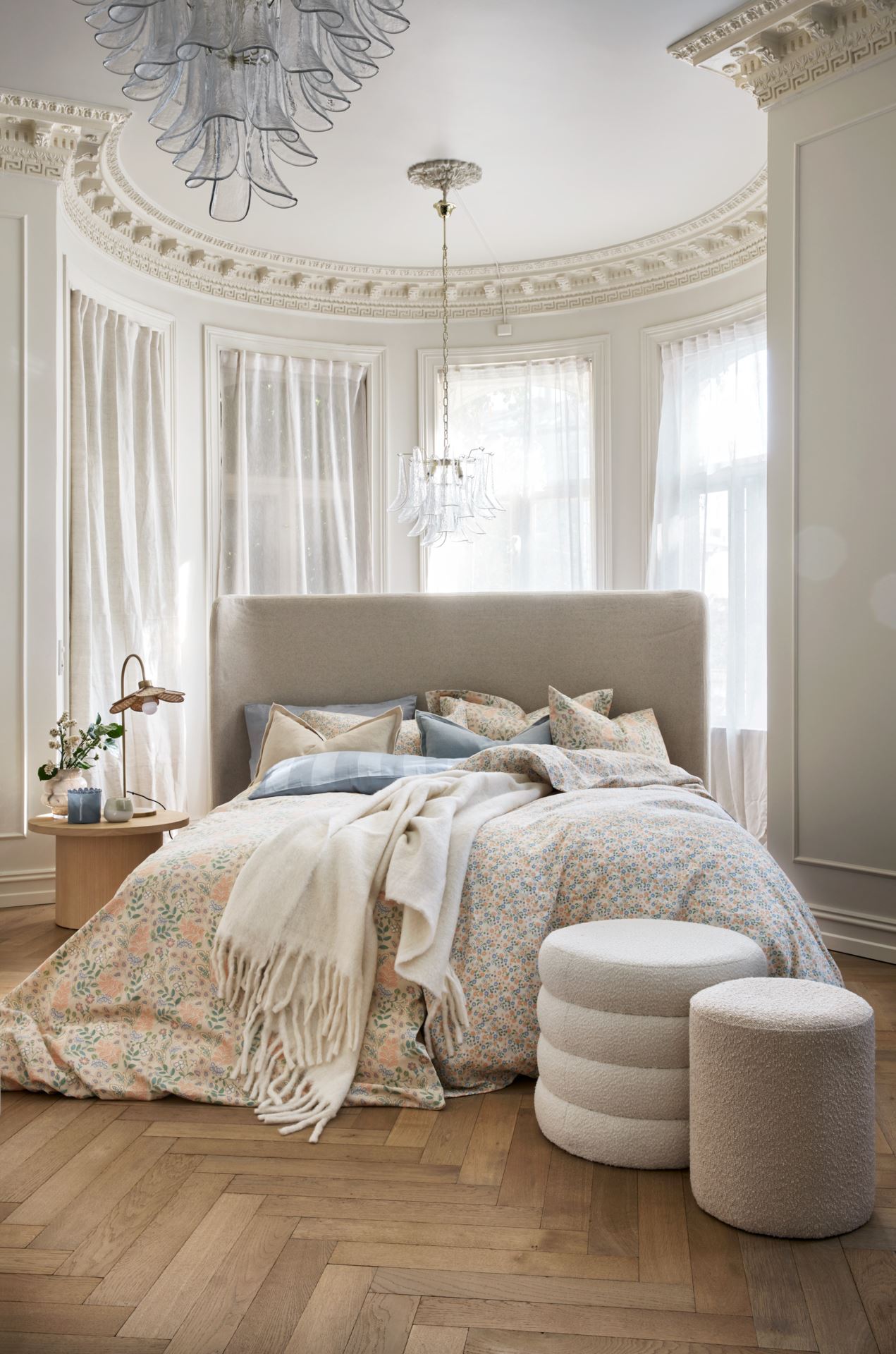 Pussilakanasetti moniväri - 2