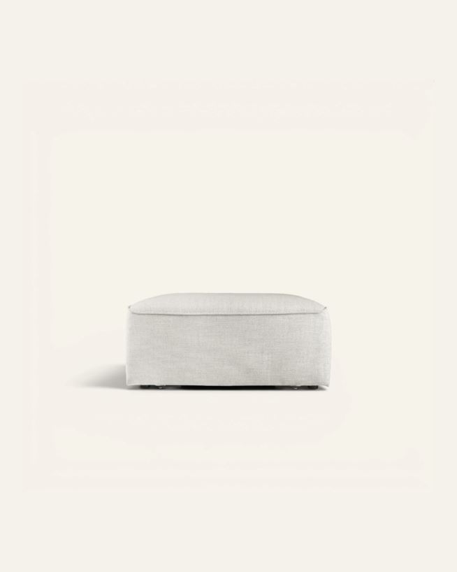Moduulipuffi luonnonväri - 98x93x44 cm luonnonväri - 1