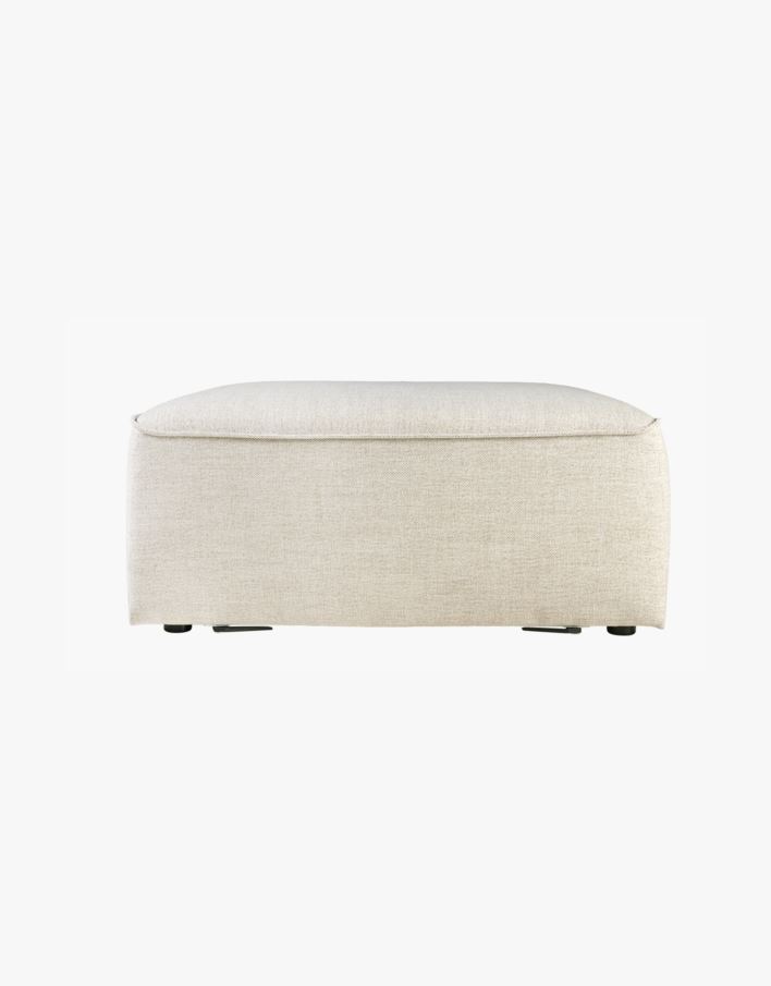 Sofamodul puff small luonnonväri - 93x64x44 cm luonnonväri - 1