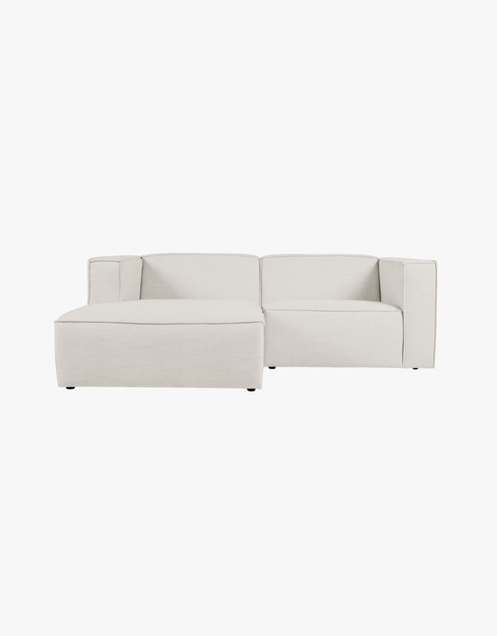 Sohva divaanilla vasen, 2 osaa luonnonväri - 224x154x73 cm luonnonväri - 1