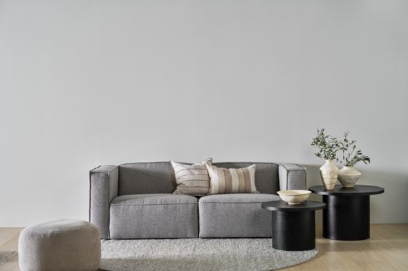 Moduuli 1,5-istuttava käsinoja oikea harmaa - 8