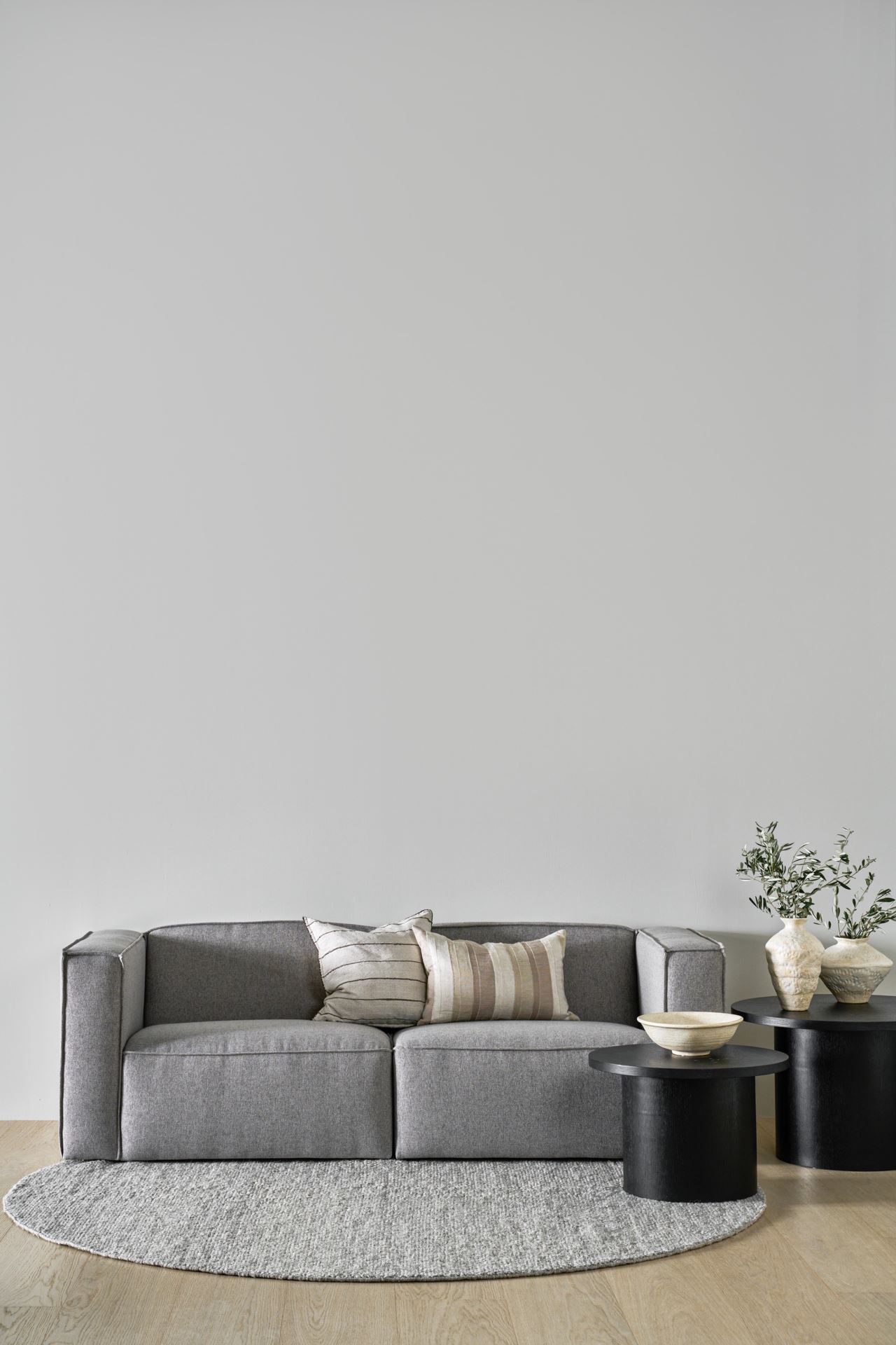 Moduulisohvaosa 1,5-istuttava käsinoja oikea harmaa - 7