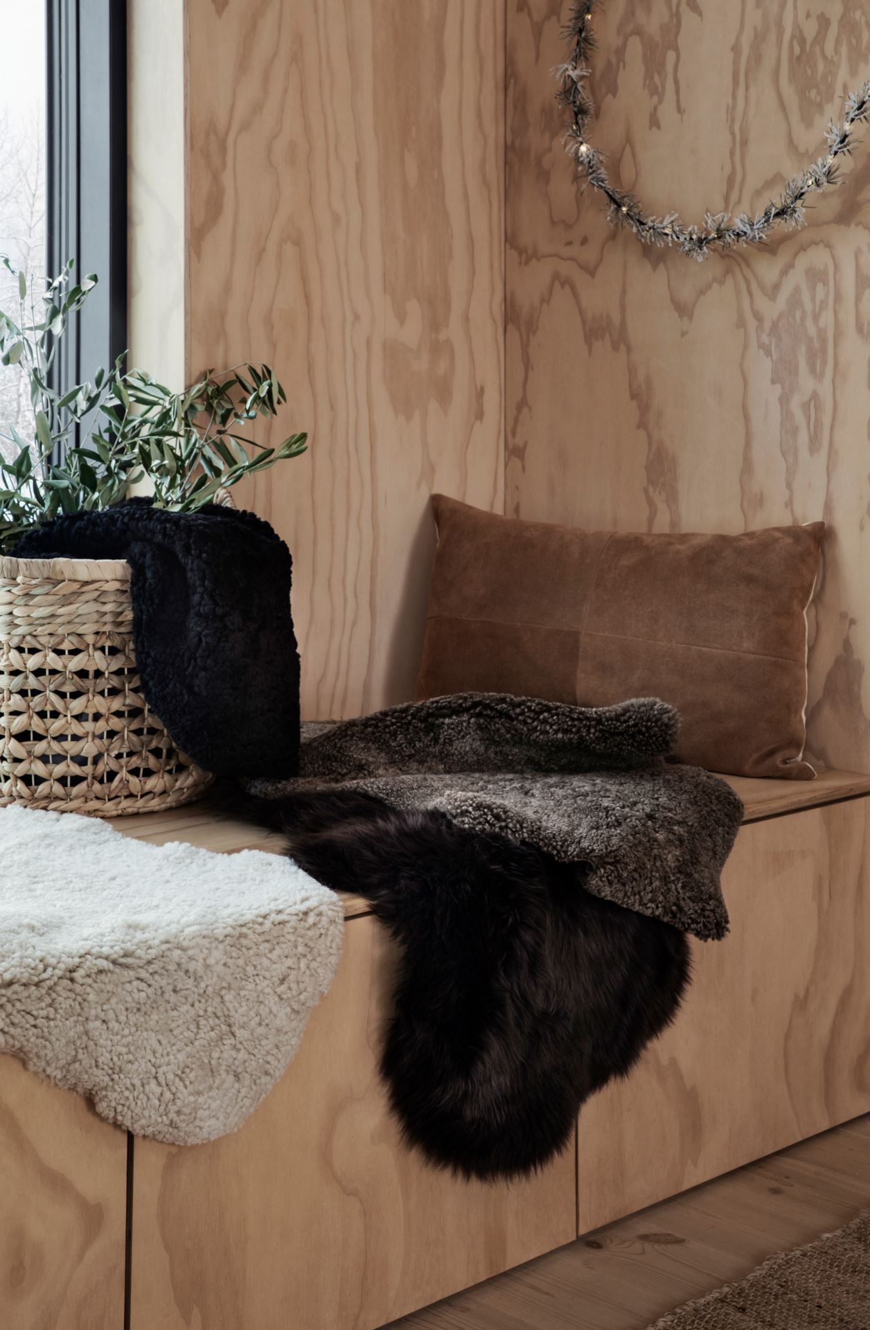 Lampaantalja luonnonväri - 8