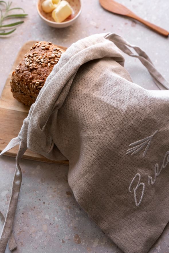 Leipäpussi luonnonväri - 2