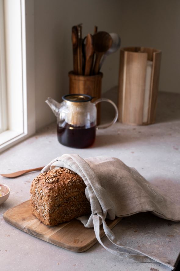 Leipäpussi luonnonväri - 3