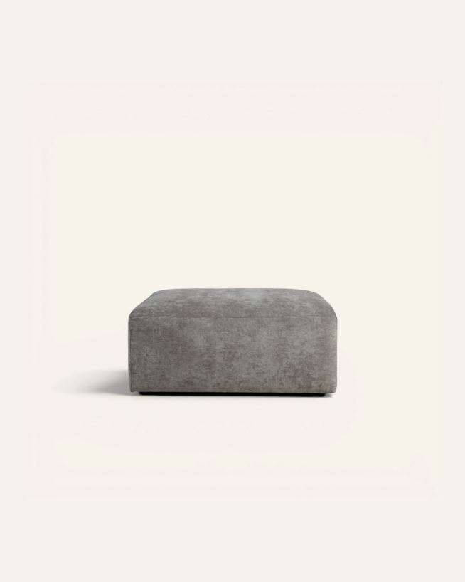 Moduulipuffi harmaa - 98x93x44 cm harmaa - 1