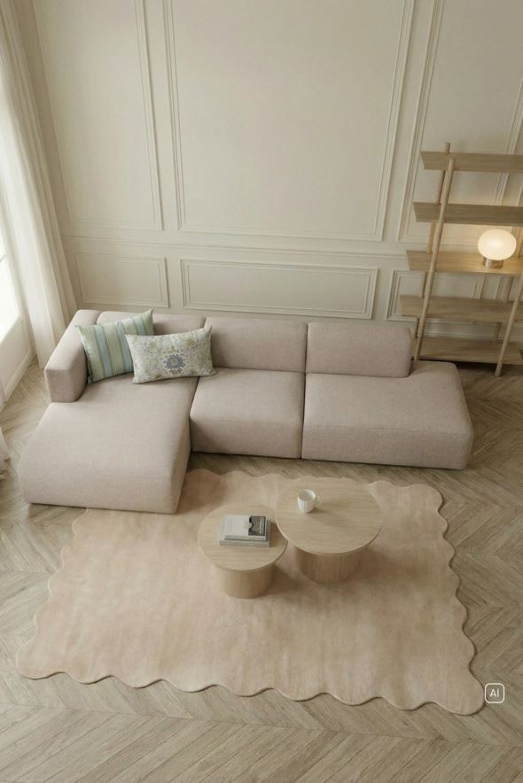 Moduuli avoin pää oikea beige - 3
