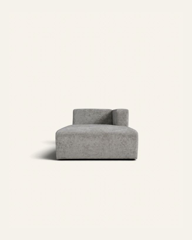 Moduuli divaani oikea harmaa - 114x154x73 cm harmaa - 1