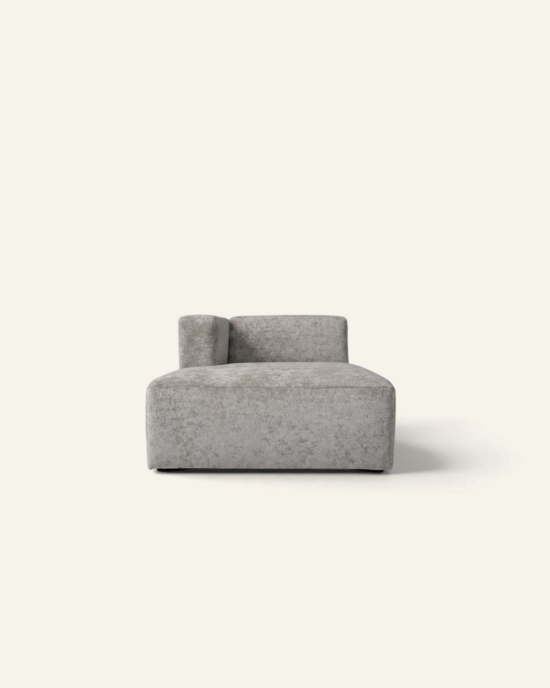 Moduuli divaaniosa vasen harmaa - 114x154x73 cm harmaa - 1