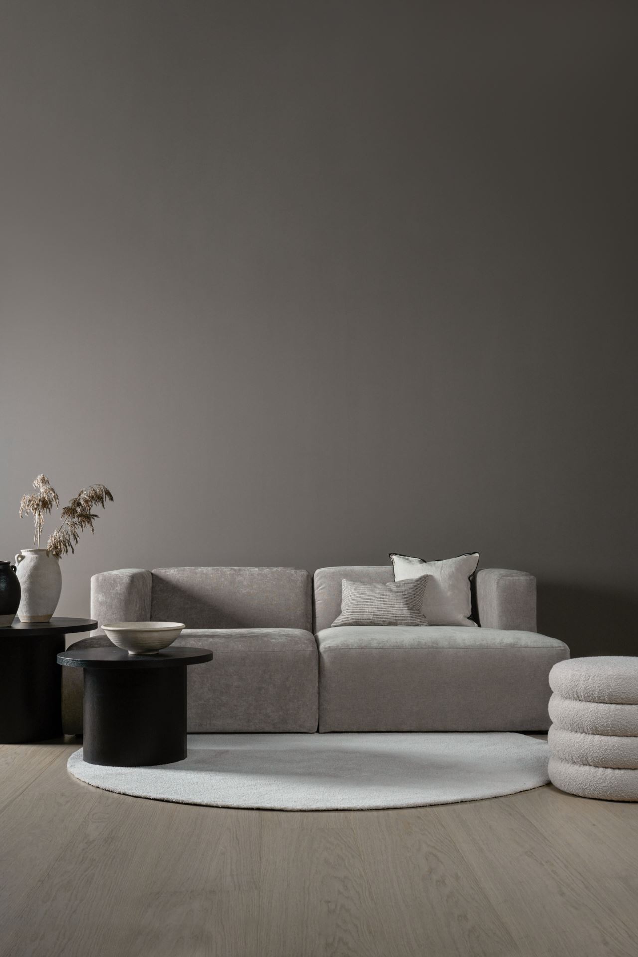 Moduulisohvaosa divaani vasen harmaa - 10