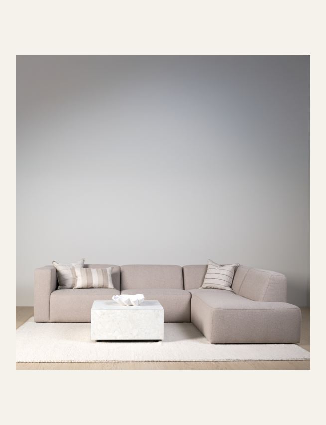 Moduuli 1,5-istuttava vasen käsinoja beige - 2