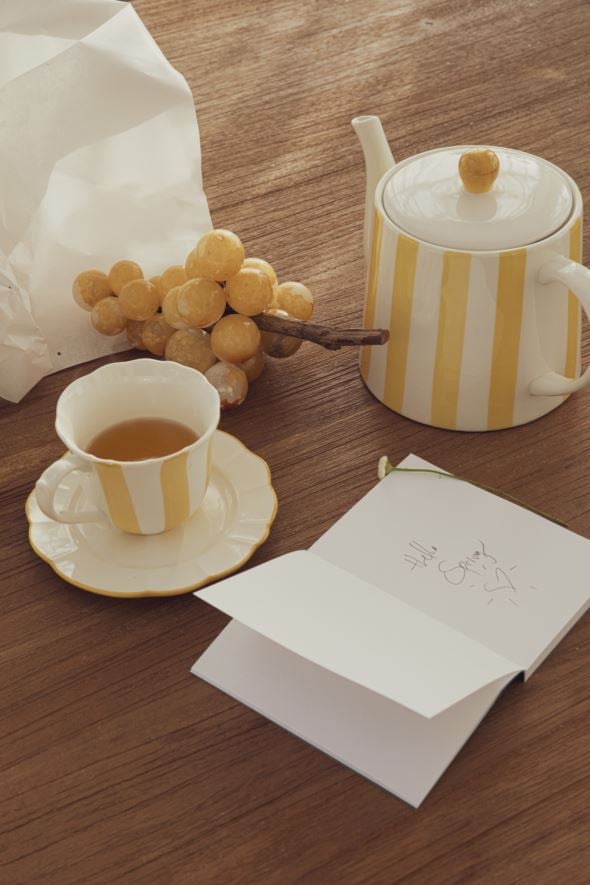 Teekannu keltainen - 2