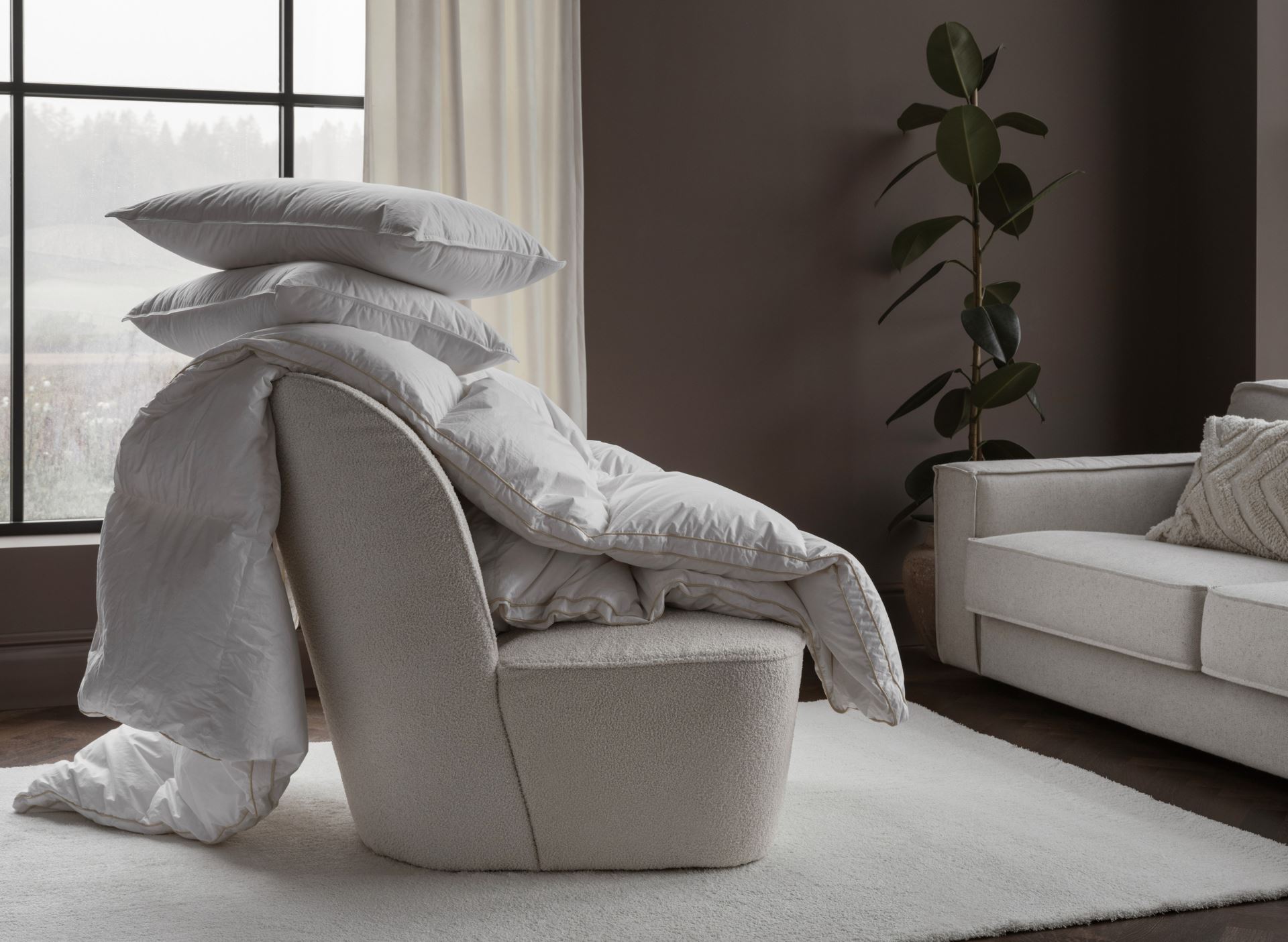 Jenkkisänky kiinteä luonnonväri - 5