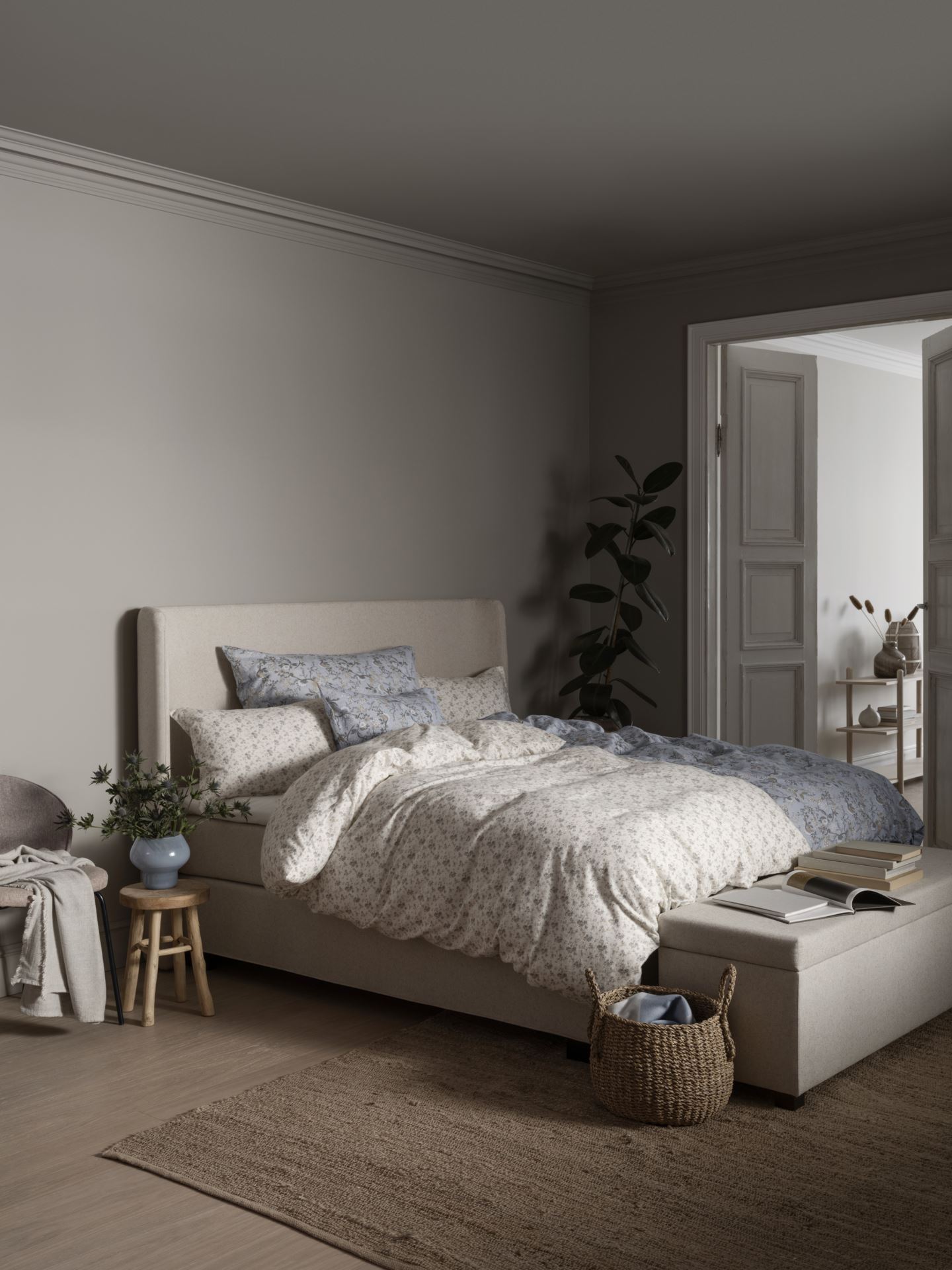 Sängynpääty luonnonväri - 5