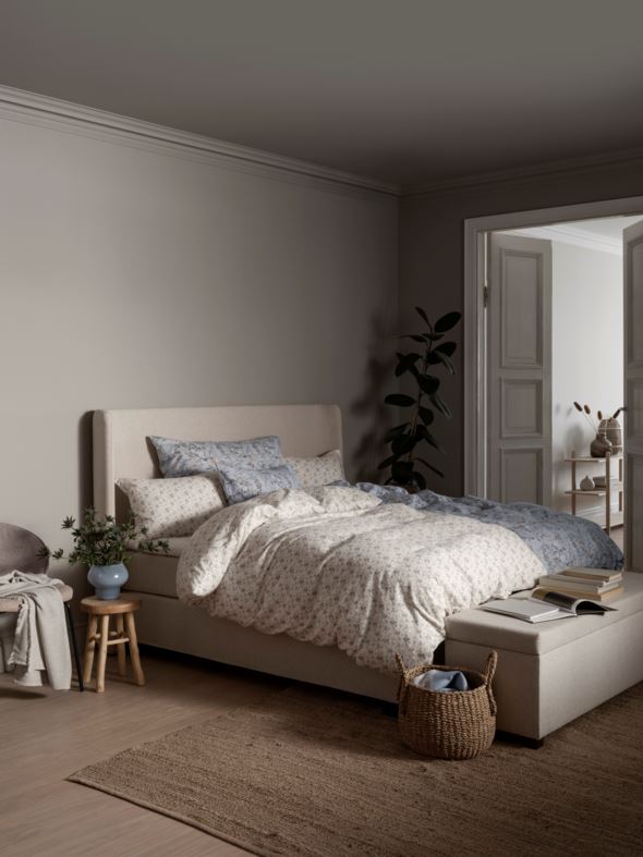 Sängynpääty luonnonväri - 5