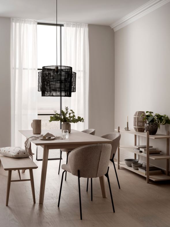 Ruokapöydän tuoli tummanruskea - 2