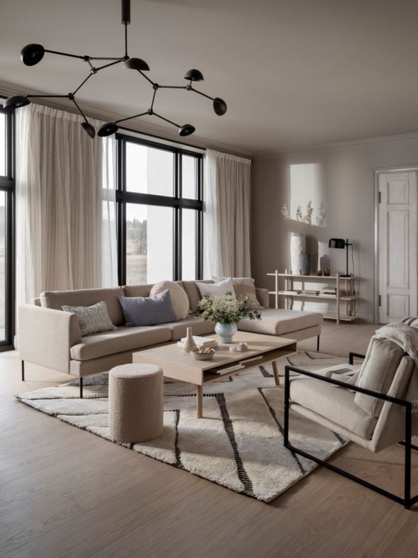 Sohvapöytä luonnonväri - 2