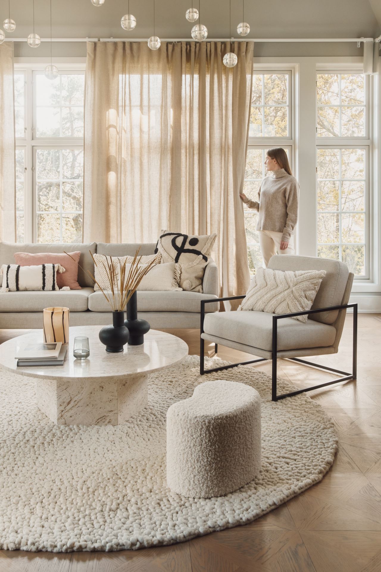 Lepotuoli luonnonväri - 8