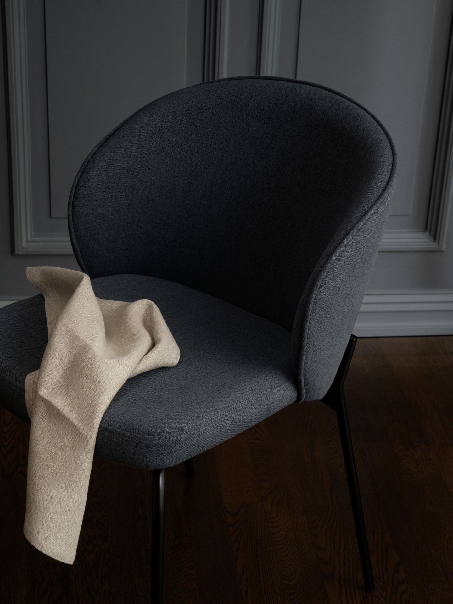 Ruokapöydän tuoli harmaa - 7