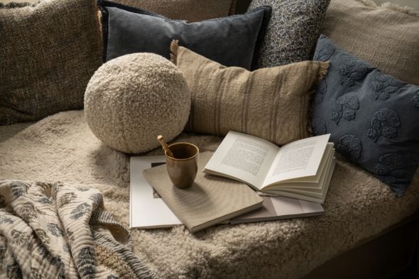 Koristetyynynpäällinen luonnonväri - 3