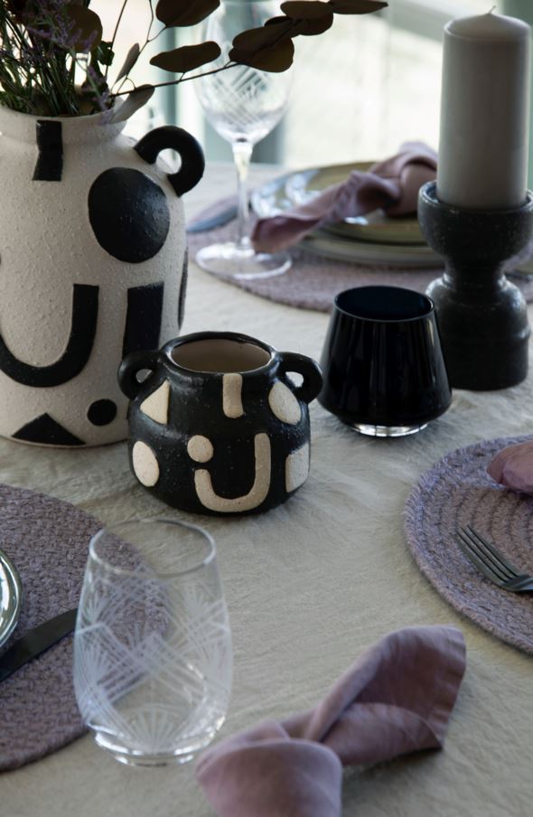 Kynttilälyhty tummansininen - 2