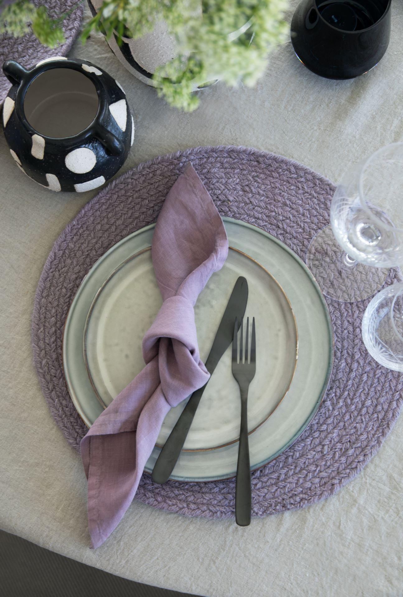 Ruokalautanen harmaa - 2