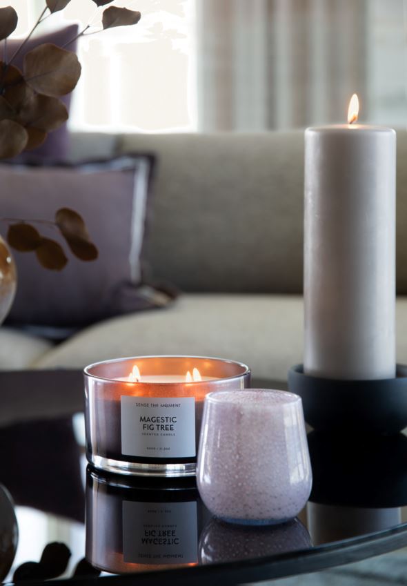 Pöytäkynttilä harmaa - 7