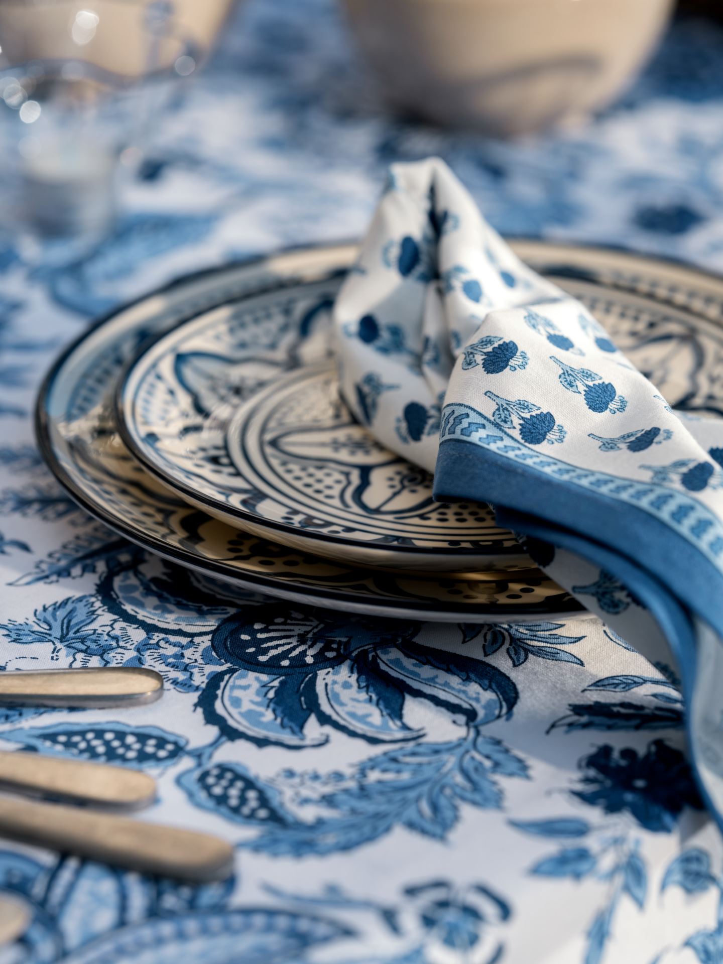 Pöytäliina sininen - 6