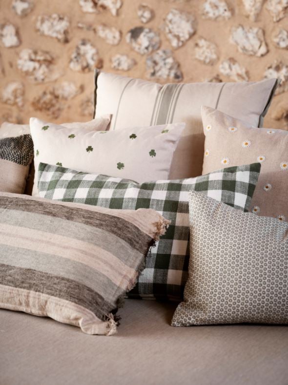 Koristetyyny vihreä - 2