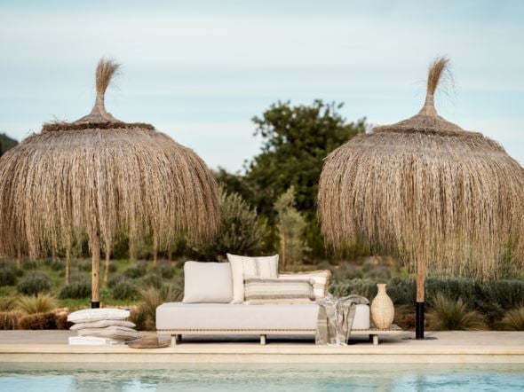 Sohva luonnonvalkoinen - 10