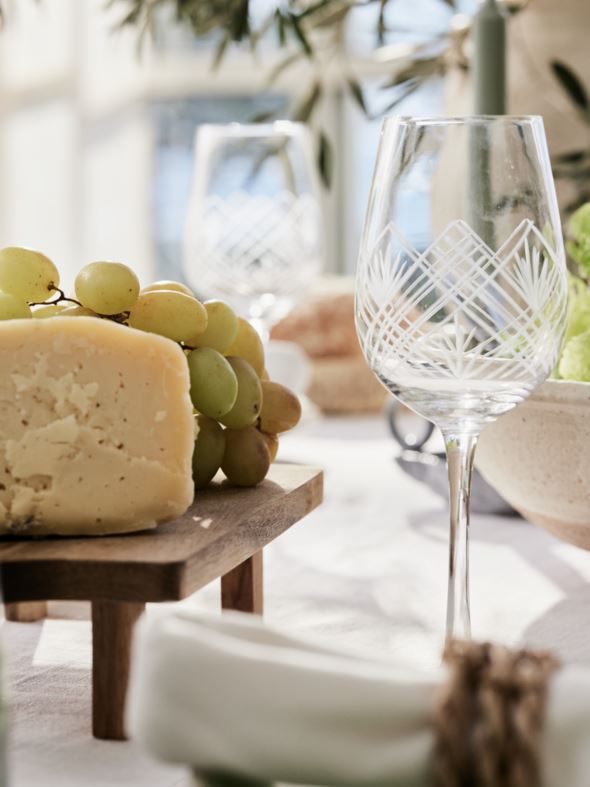 Valkoviini lasi läpikuultava - 6