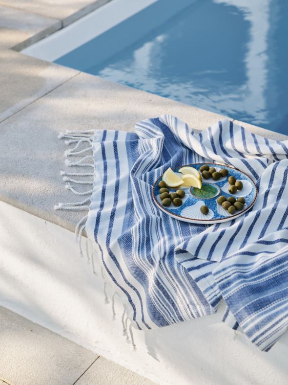 Kylpypyyhe sininen - 2