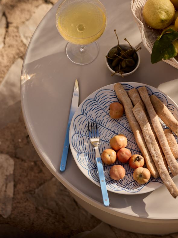 Lautanen sininen - 2