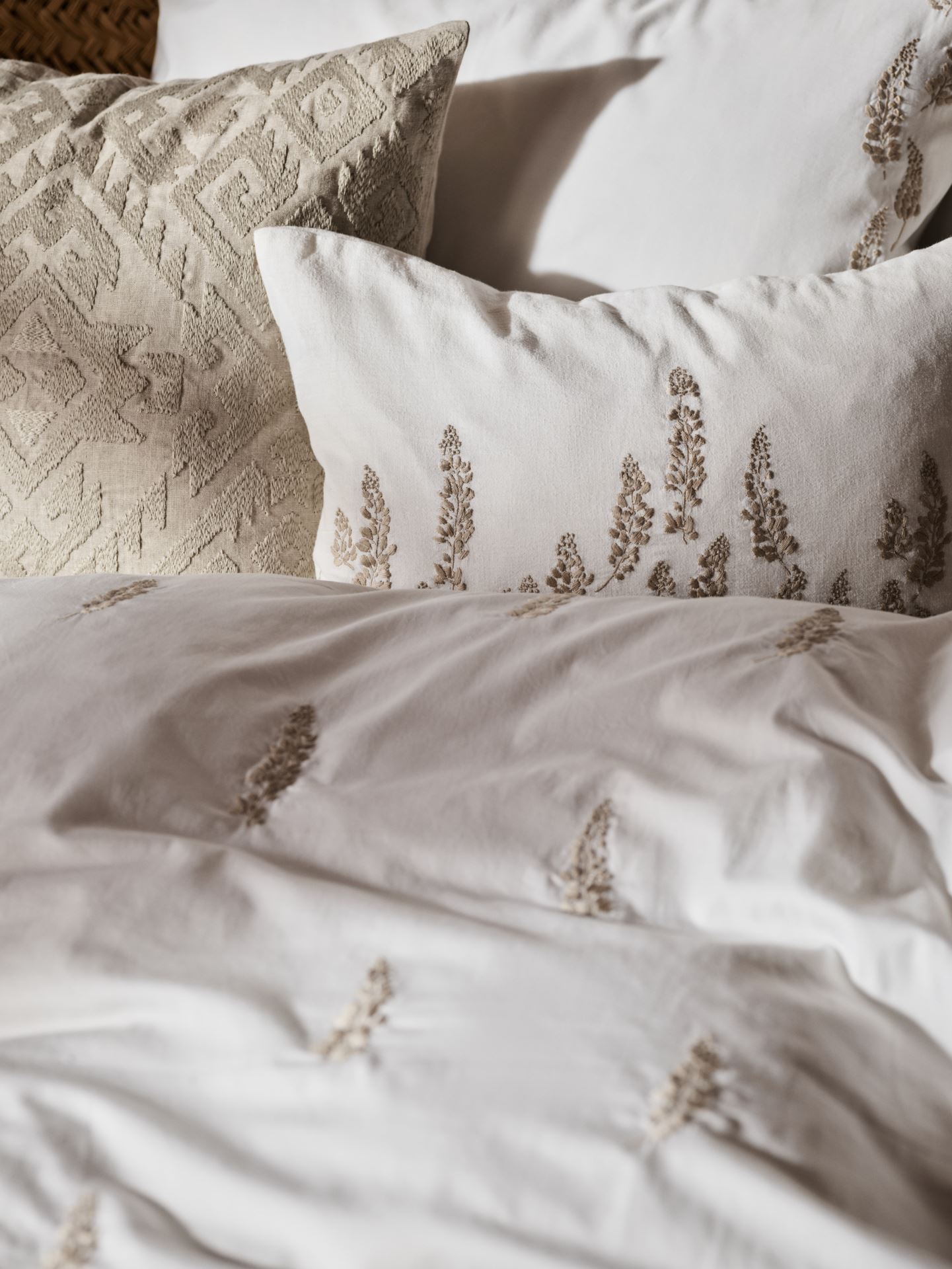 Koristetyynynpäällinen luonnonväri - 2