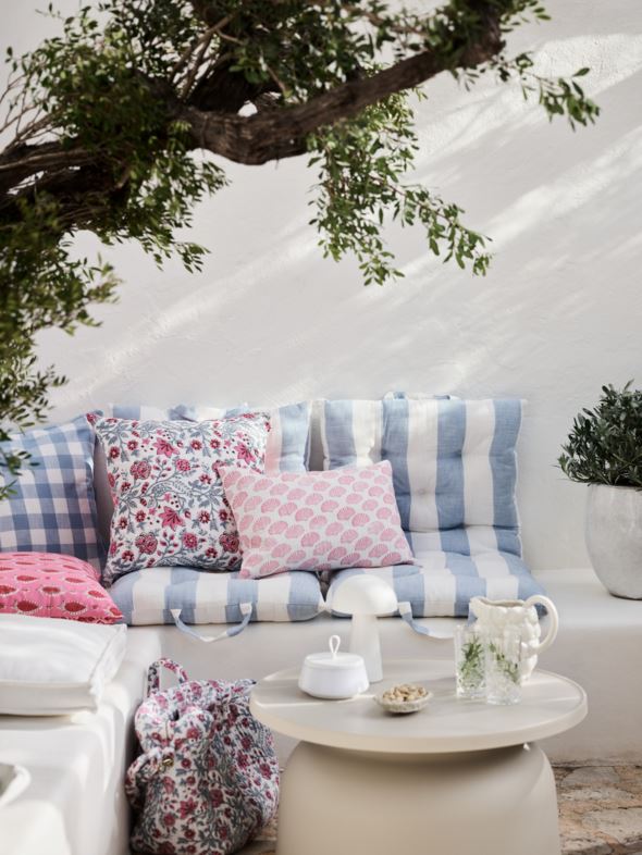 Laukku moniväri/punainen - 3