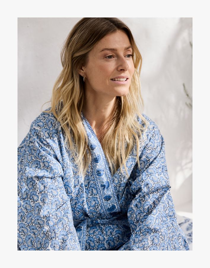 Kimono sininen - one size sininen - 1