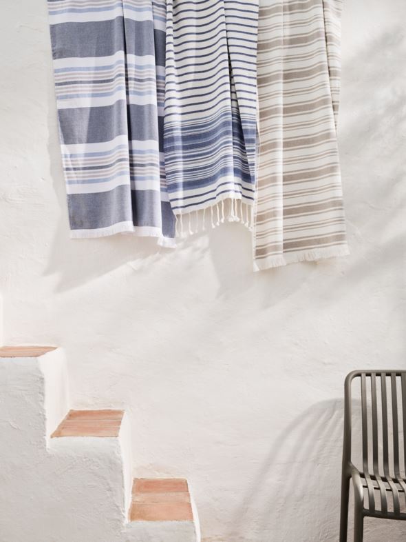 Kylpypyyhe moniväri/sininen - 6