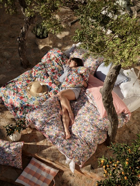 Pussilakanasetti moniväri - 5