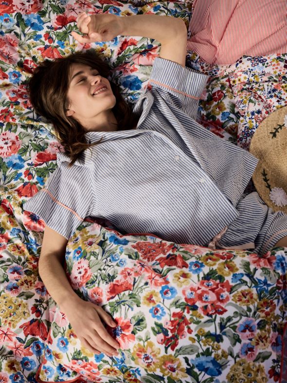 Pajamashortsit sininen - 2