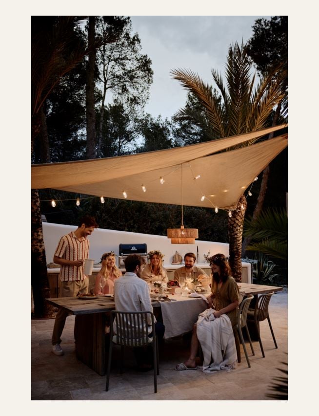 Led-valosarja meriheinää - 2