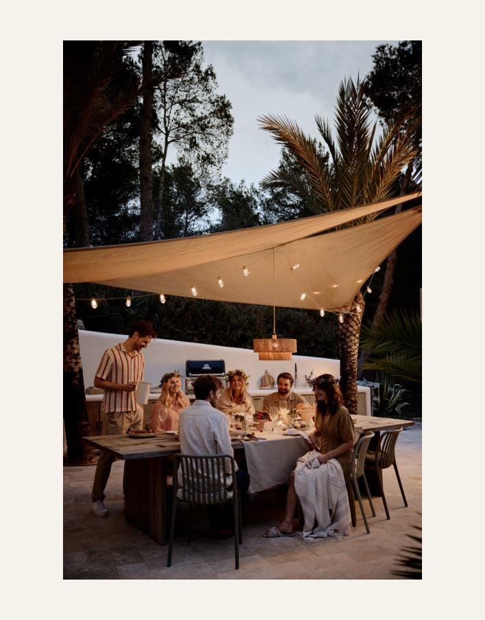 Led-valosarja meriheinää - 2